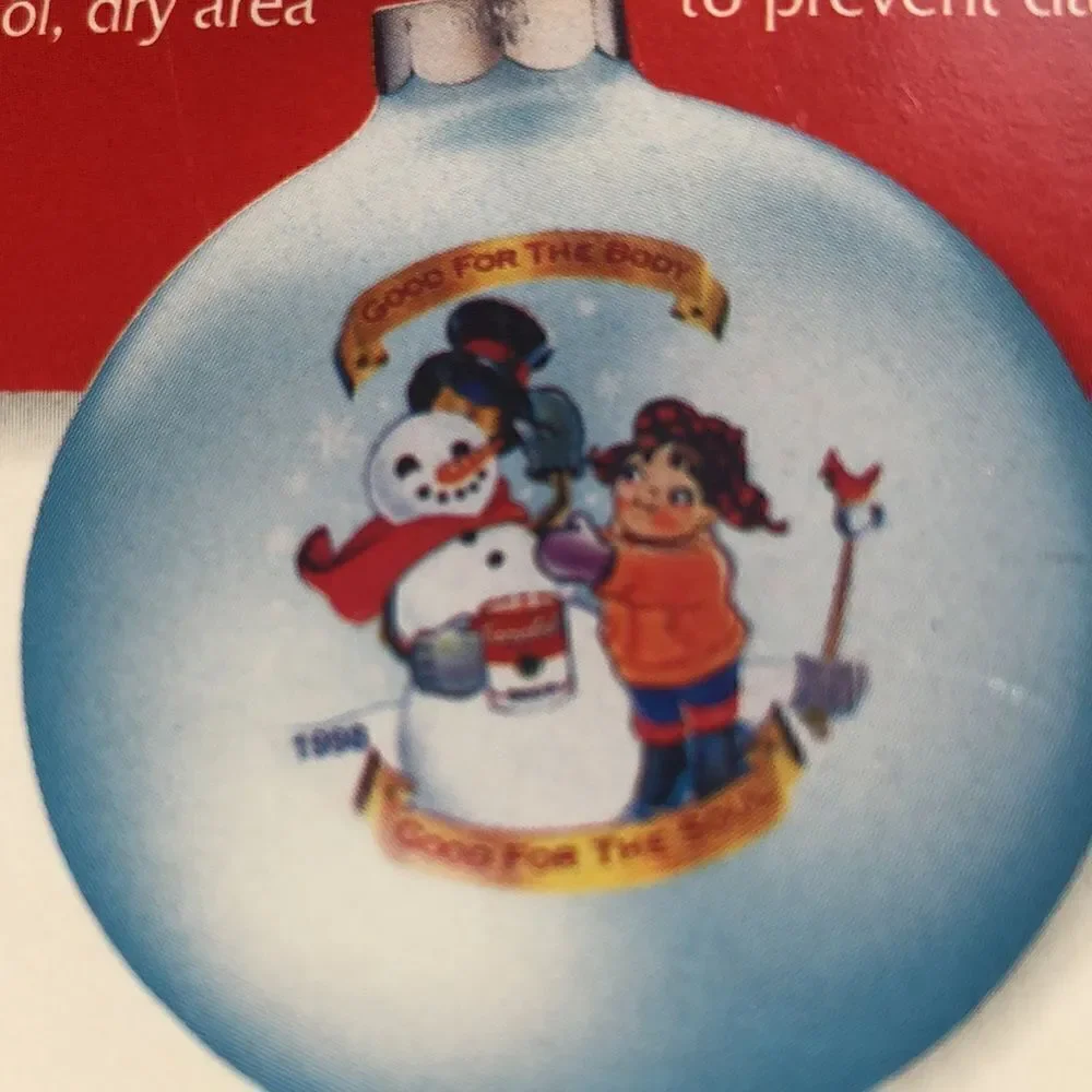 1998 Campbell’s Ornament NIB Features Classic recipes collectible brochure retro